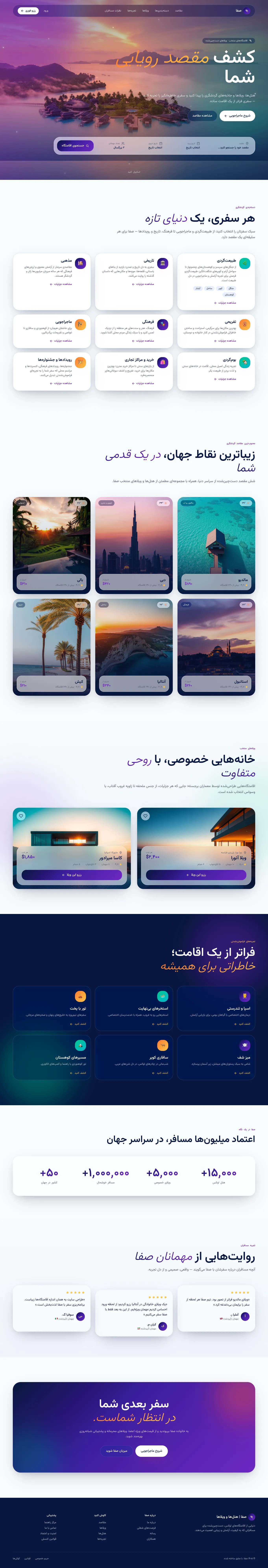 سامانه جامع آنلاین رزرو هتل و اقامتگاه
